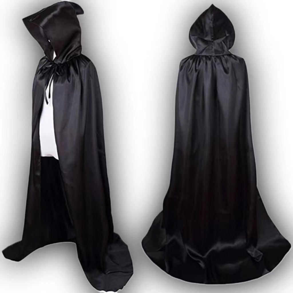 Capa de Mago Infantil con Capucha – Disfraz de Halloween y Fiestas