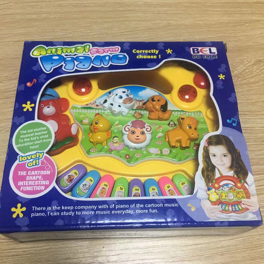 Juguete Educativo Piano Granja 🎹🐔🐑 | Teclado Musical Infantil con Animales 🧸✨