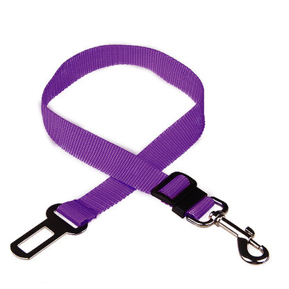 Cinturón de seguridad ajustable para perros – Material PP resistente y multicolor