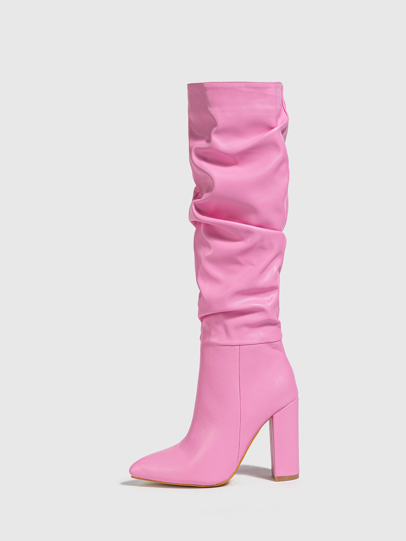 Botas de Tacón Alto con Punta Fina – Elegantes y Cálidas para Mujer