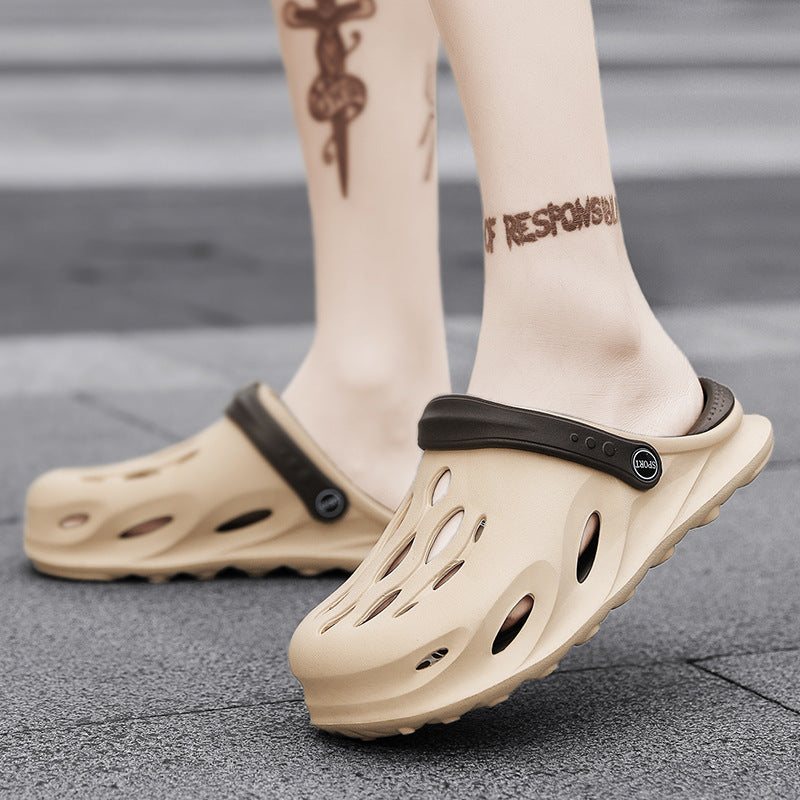 Sandalias unisex para playa — Diseño tipo slip-on de uso interior y exterior en EVA