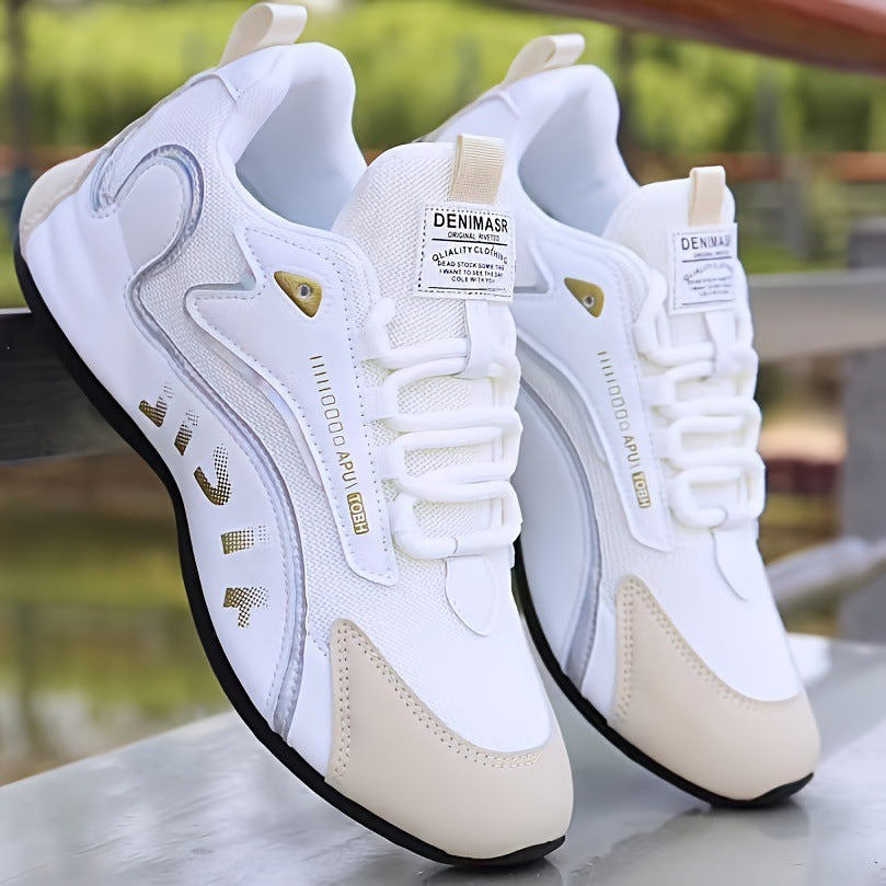 Zapatillas deportivas Colorblock para hombre – Transpirables y ligeras con suela antideslizante