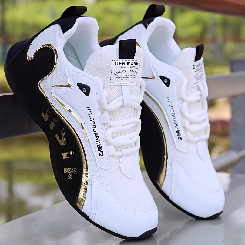 Zapatillas deportivas Colorblock para hombre – Transpirables y ligeras con suela antideslizante