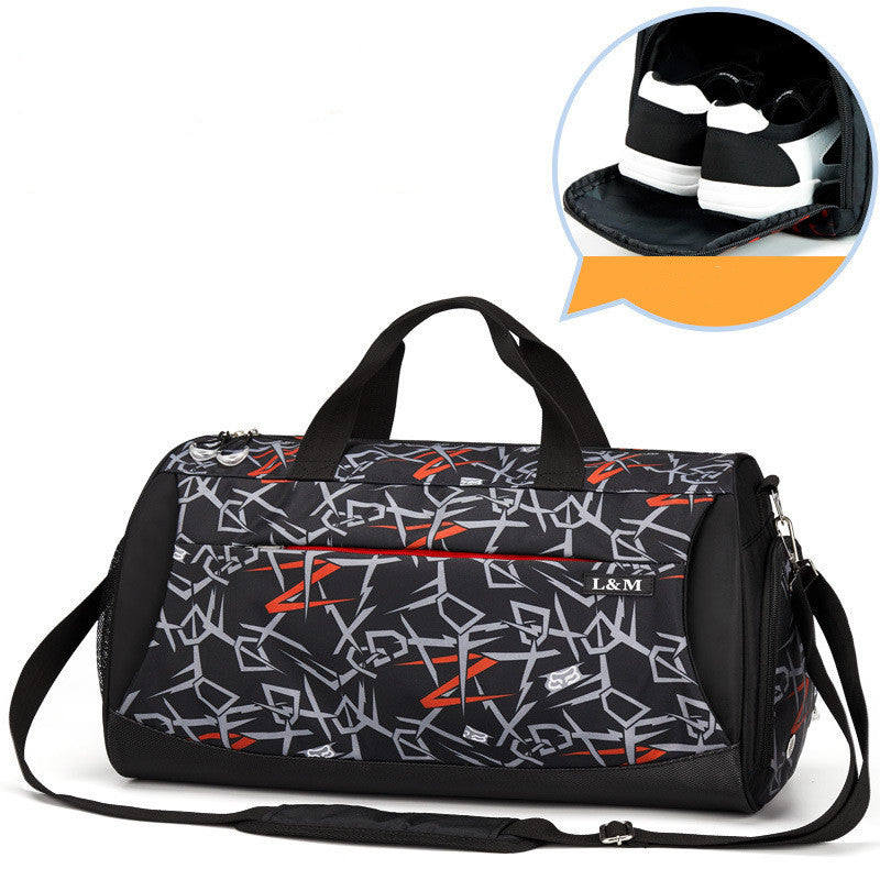 Bolso deportivo fitness para hombre – tejido Oxford impermeable
