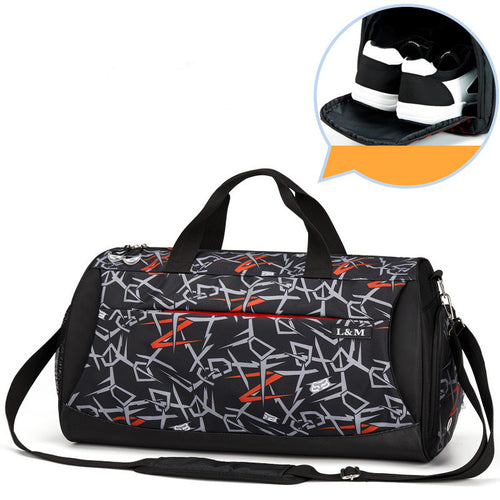 Bolso deportivo fitness para hombre – tejido Oxford impermeable
