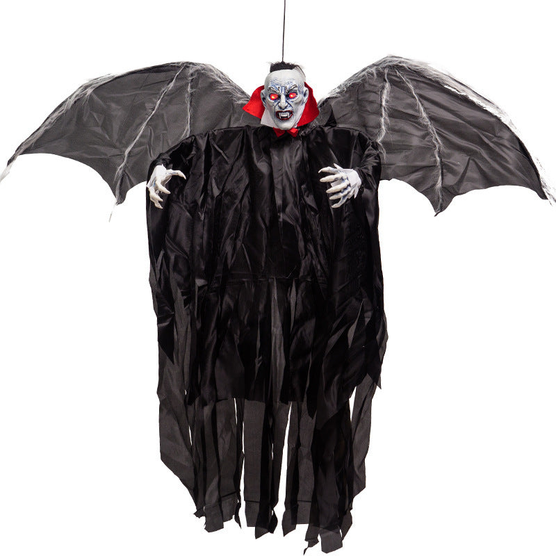 Murciélago Luminoso con Sensor de Luz – Decoración Colgante de Halloween
