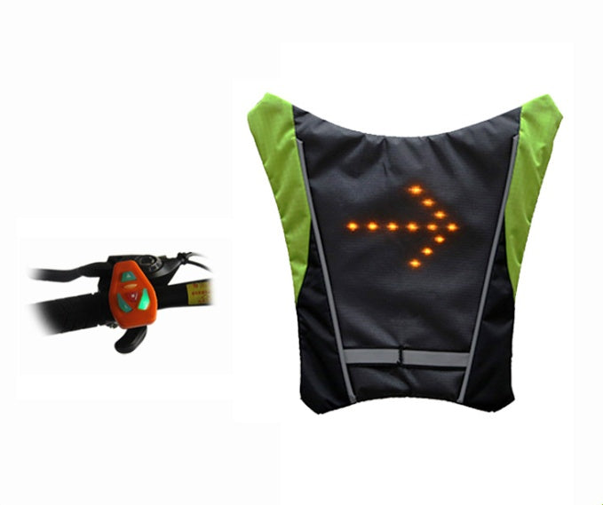 Chaleco reflectante LED recargable por USB – Seguridad y visibilidad para ciclismo nocturno