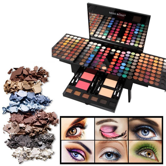 🎹 Paleta de Maquillaje 180 Colores – Diseño de Piano 🎨✨