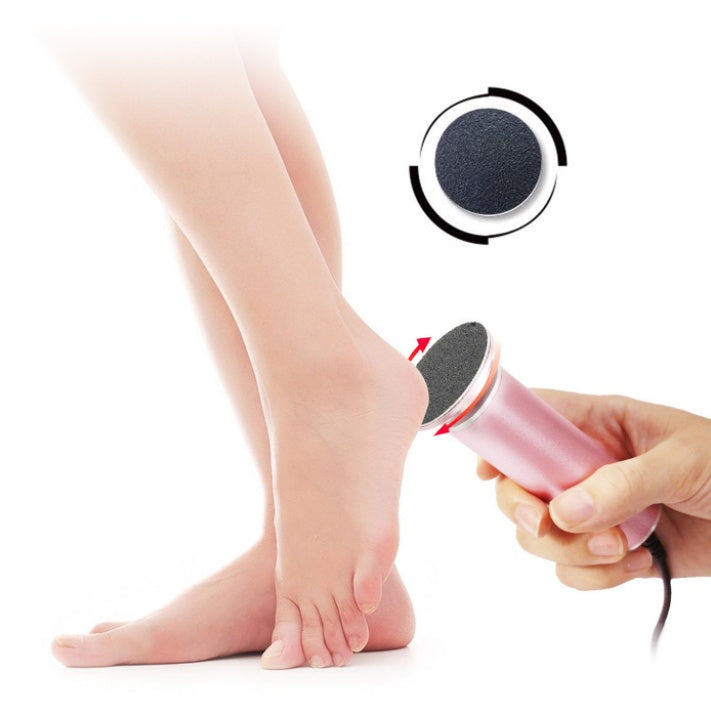 Lima eléctrica profesional para pedicura – Eliminación de durezas y callos con rotación 360°
