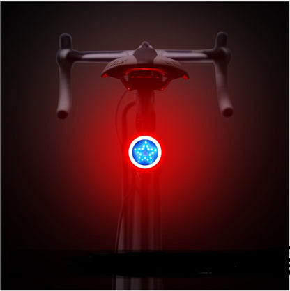 Luz trasera USB para bicicleta – LED recargable y resistente al agua
