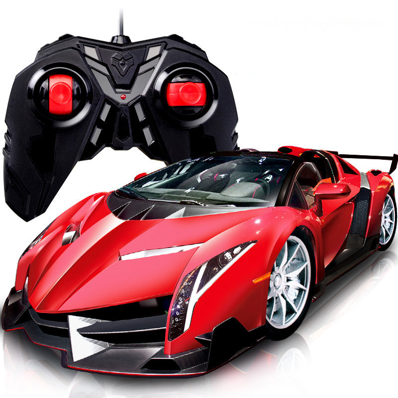 Coche de Carreras a Control Remoto 1:16 con Luces LED