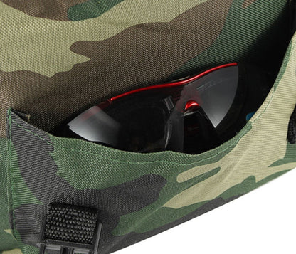 Silla mochila plegable de camuflaje – diseño portátil para camping y pesca