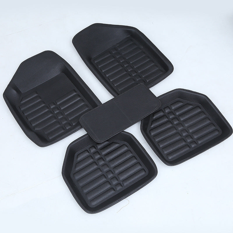 Alfombra de Coche de Cuero Ecológico – Impermeable, Antideslizante y Resistente al Desgaste