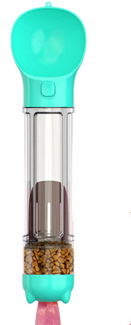 Botella de agua multifuncional para perros – Portátil, ligera y a prueba de fugas