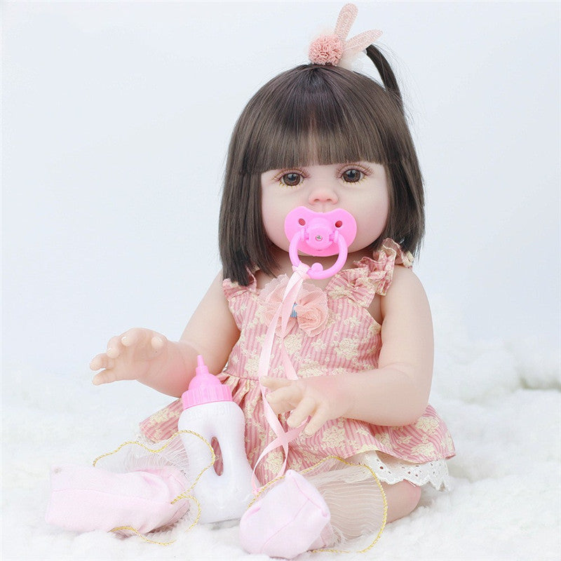 Muñeca Realista para Niños 46 cm / 53 cm – Con Función de Beber y Orinar