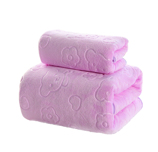 Toalla infantil de oso — Suave, absorbente y perfecta para playa o baño