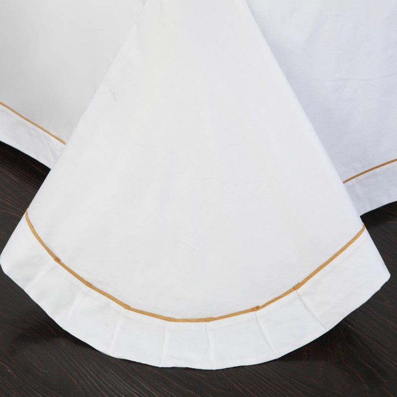 Juego de Cama de Algodón Puro – 4 Piezas Premium de Alta Densidad