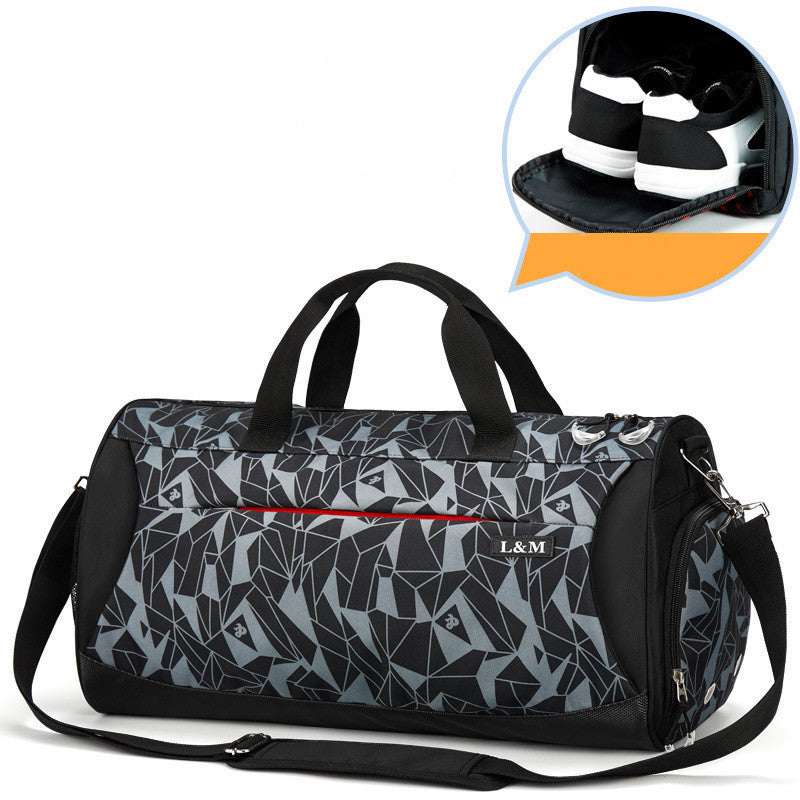 Bolso deportivo fitness para hombre – tejido Oxford impermeable