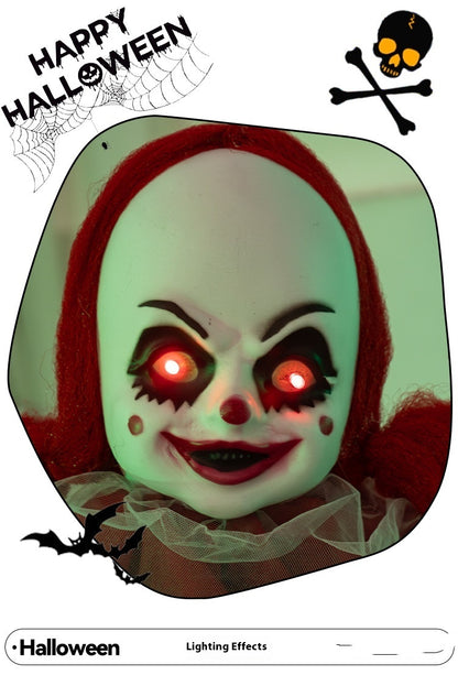 Muñeca Eléctrica Dulcera – Figura Decorativa Animada de Halloween