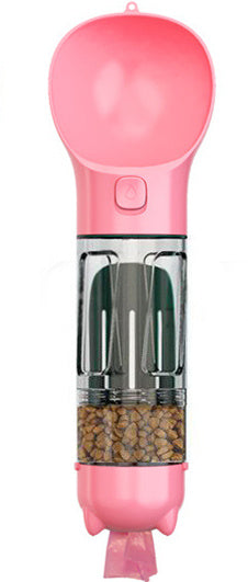 Botella de agua multifuncional para perros – Portátil, ligera y a prueba de fugas