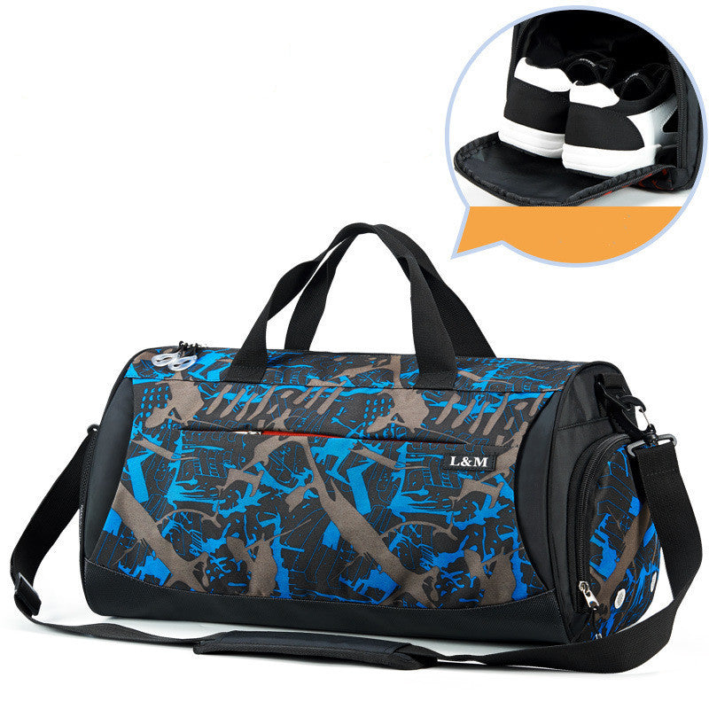 Bolso deportivo fitness para hombre – tejido Oxford impermeable