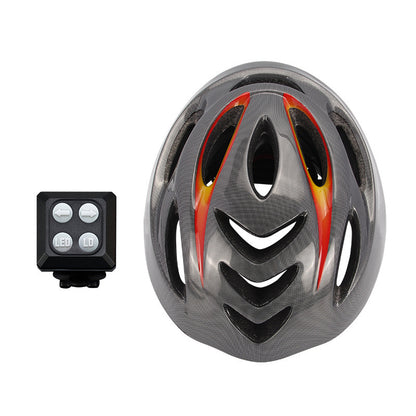 Casco inteligente con luz LED para ciclismo – seguridad total y estilo moderno
