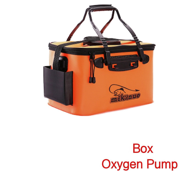 Bolsa de pesca plegable EVA impermeable – caja viva portátil para peces