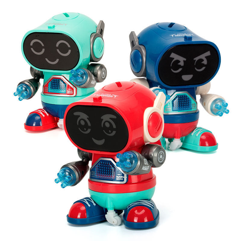 Robot Eléctrico Bailarín con Música y Luces – Juguete Infantil Automático