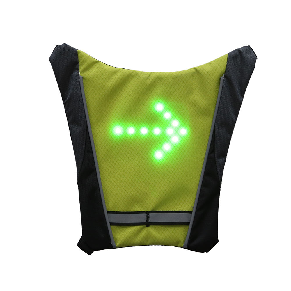 Chaleco reflectante LED recargable por USB – Seguridad y visibilidad para ciclismo nocturno