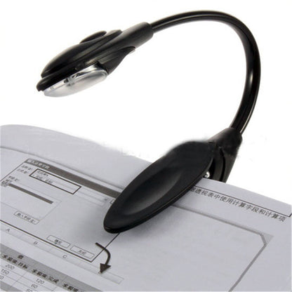 Lámpara LED de Lectura Mini Clip-On – Luz Portátil Flexible para Libros y Portátiles