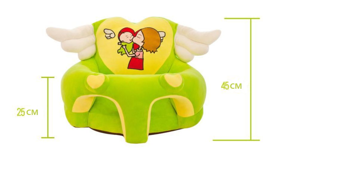 Silla de Aprendizaje para Bebés – Cojín de Felpa con Relleno de Algodón PP