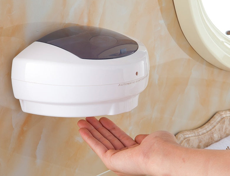 Dispensador automático de jabón — Sensor inteligente y montaje mural