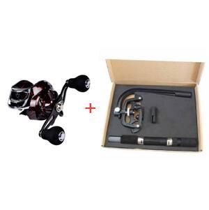 Carrete de pesca profesional 18+1BB con freno magnético y relación 7.1:1