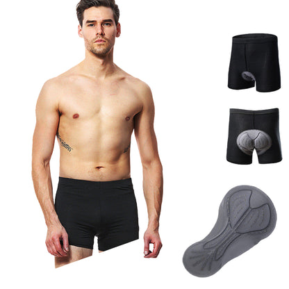 Ropa interior de ciclismo con almohadilla de silicona – Transpirable y cómoda unisex