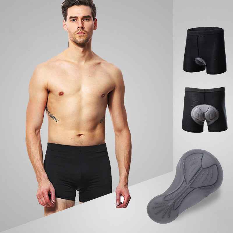 Ropa interior de ciclismo con almohadilla de silicona – Transpirable y cómoda unisex