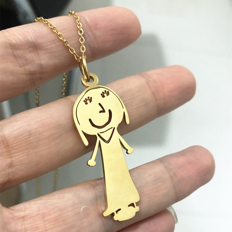 Collar Personalizado con Dibujo Infantil