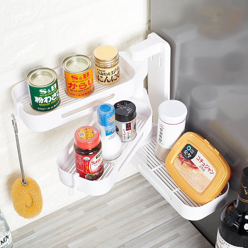 Caja organizadora giratoria de pared – 3 niveles para cocina, baño o dormitorio