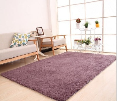 Alfombra suave y acolchada para salón, dormitorio y hogar – estilo moderno antideslizante