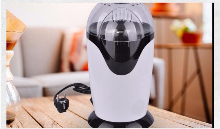 Máquina de palomitas de aire caliente — Mini palomitera doméstica automática 1200W