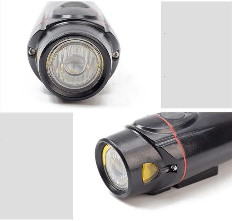 Luz frontal y trasera para bicicleta LED USB recargable – Potencia 350 lúmenes y diseño resistente