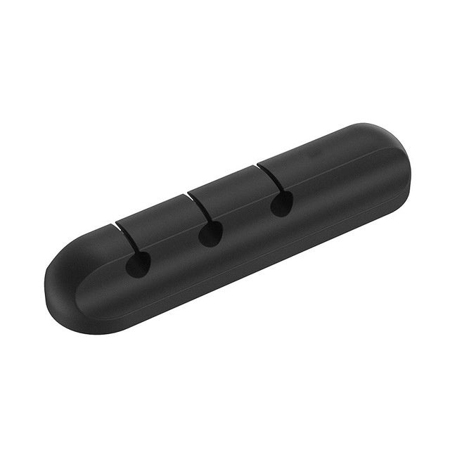 Organizador de Cables de Silicona – Clip Multifuncional para Escritorio y Hogar