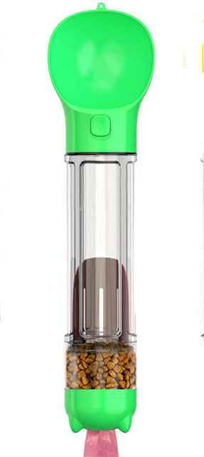 Botella de agua multifuncional para perros – Portátil, ligera y a prueba de fugas