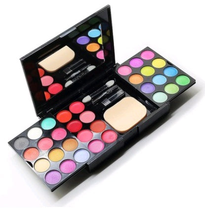 Set de Maquillaje Todo en Uno – Paleta Completa Profesional con Espejo