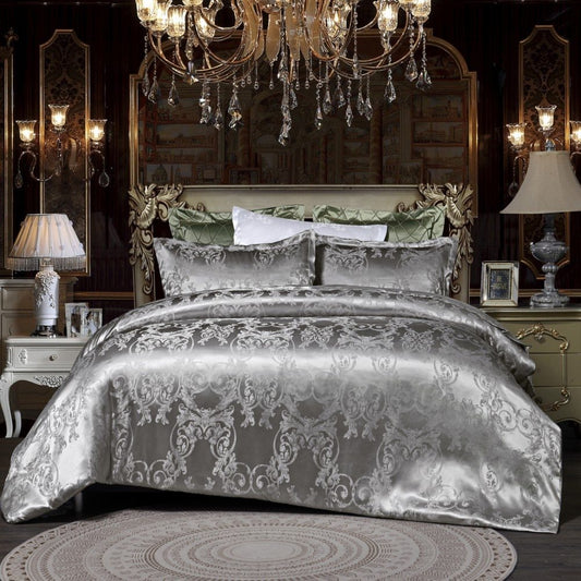 🛏️✨ Juego de Cama Estilo Europeo – Funda Nórdica & Fundas de Almohada 💖
