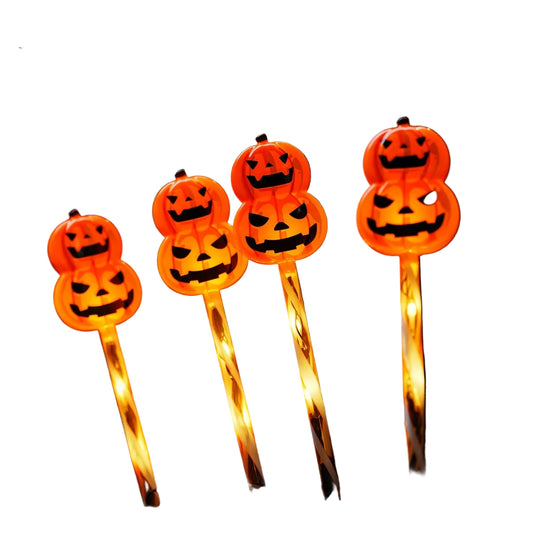 Luces LED Decorativas de Halloween – Iluminación Festiva con Figuras Cartoon