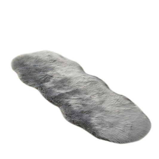 Alfombra efecto lana sintética — Estilo elegante y acogedor