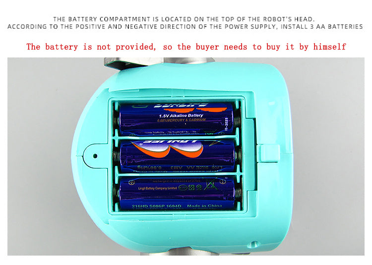 Robot Eléctrico Bailarín con Música y Luces – Juguete Infantil Automático