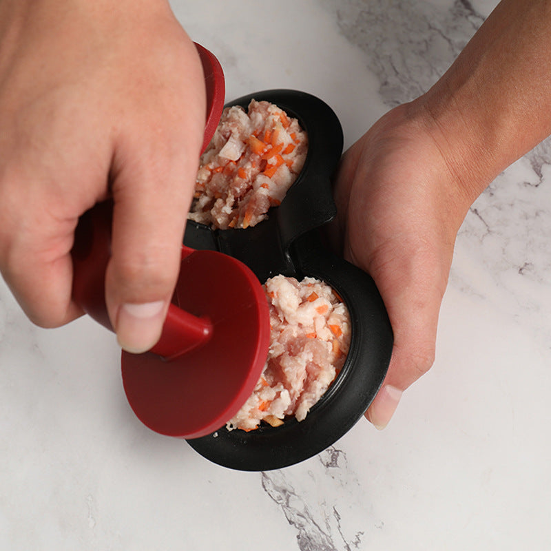 Molde para hamburguesas — Prensa redonda multifuncional reutilizable en ABS alimentario