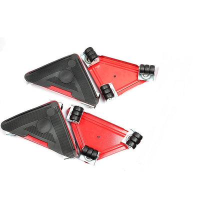 Herramienta profesional para mover muebles – Kit de transporte con palanca y ruedas