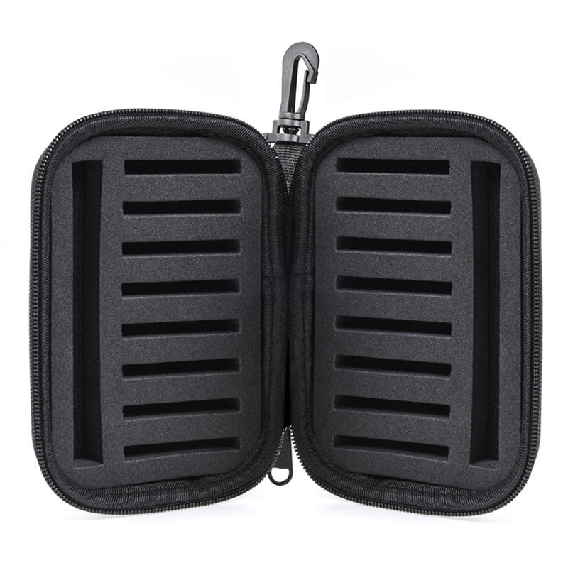 Kit de pesca completo con anzuelos y señuelos giratorios – bolsa portátil EVA/Oxford